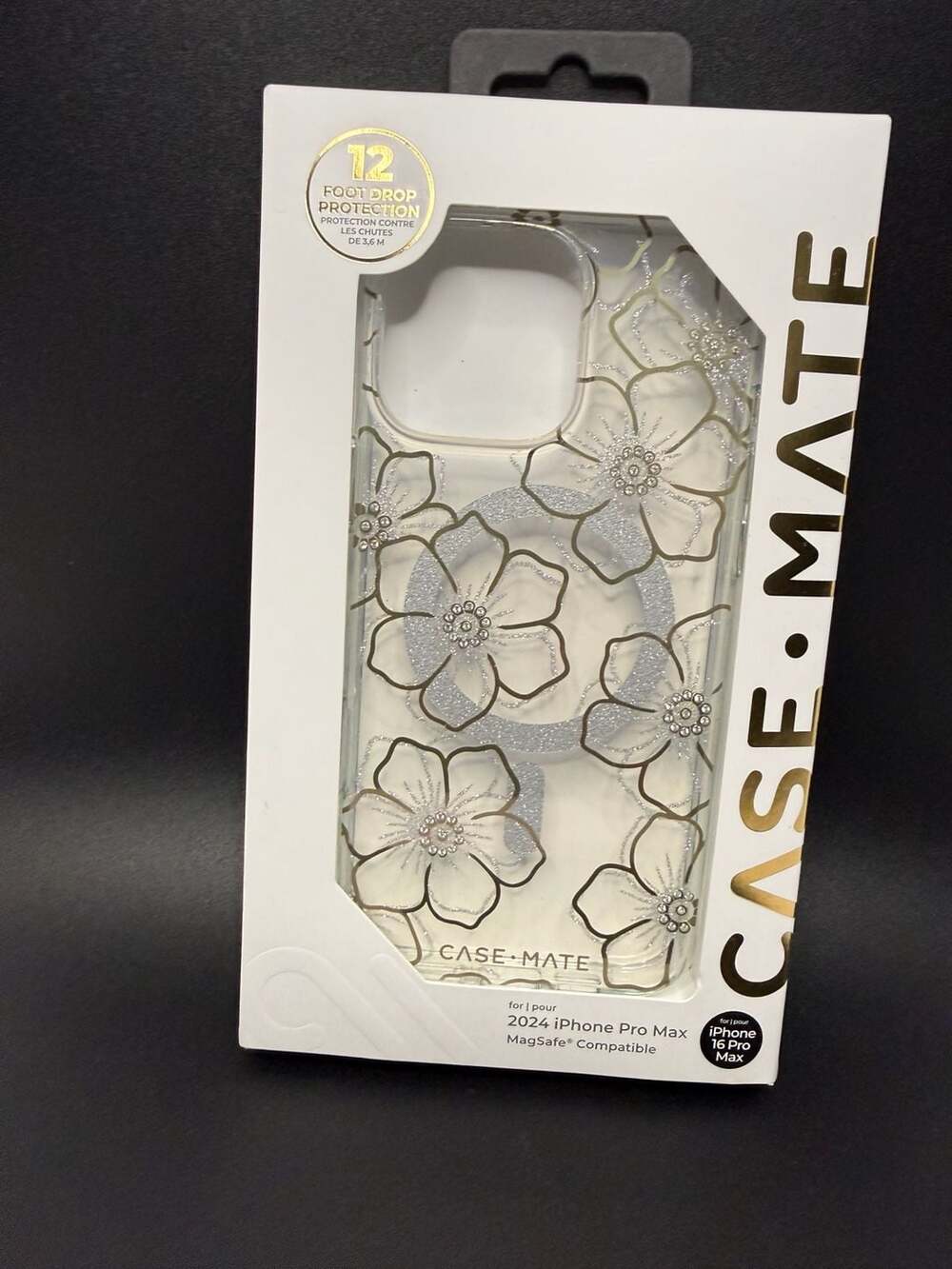Case-Mate Floral Gems MagSafe Case for iPhone 16 Pro Max